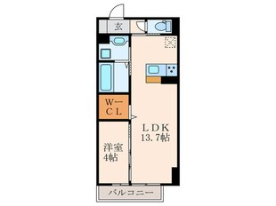 D-ROOM友田の物件間取画像